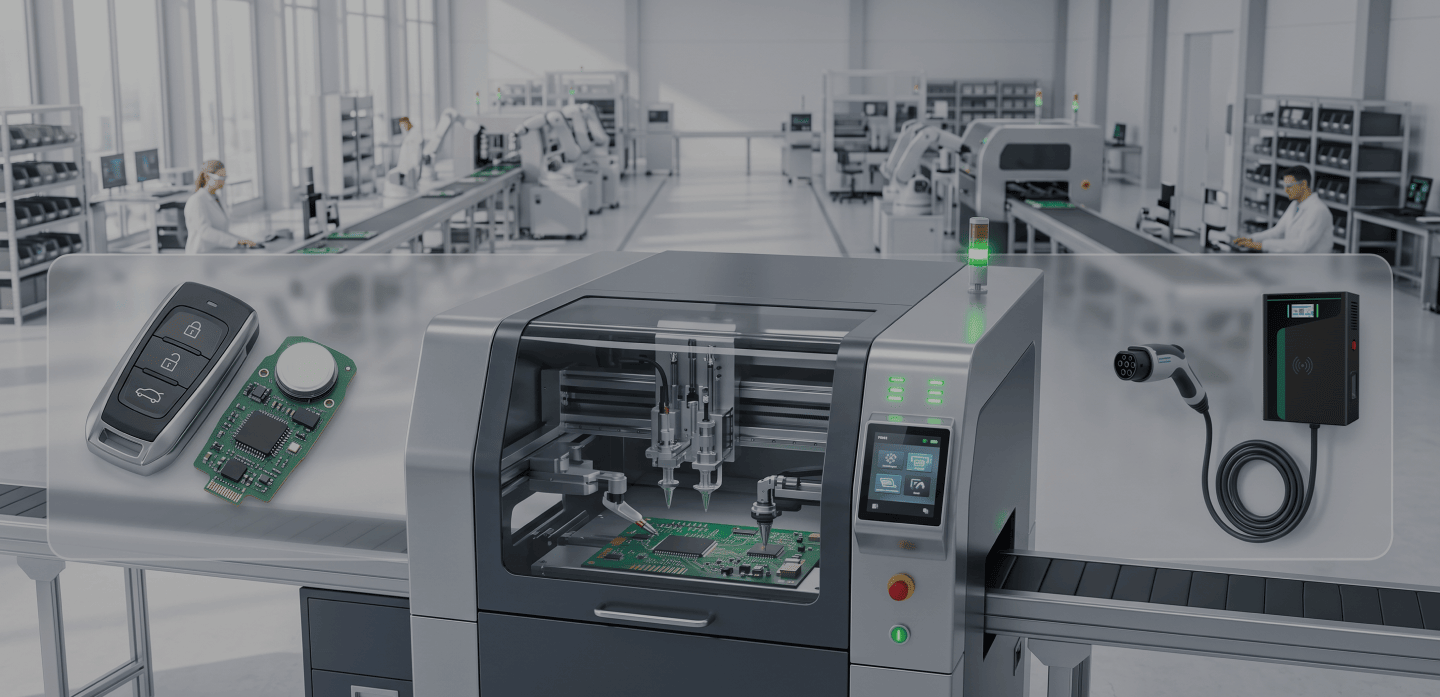 NTO vehicle electronics products and manufacturing facility