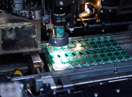 NTO electronics production and quality inspection line