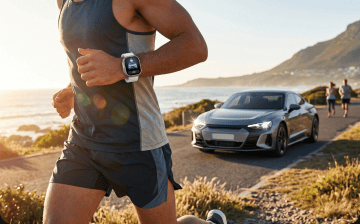 Smartwatch used as an automotive remote control
