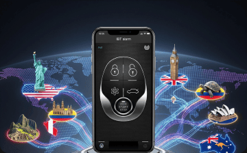 Mobile application connected to vehicle functions