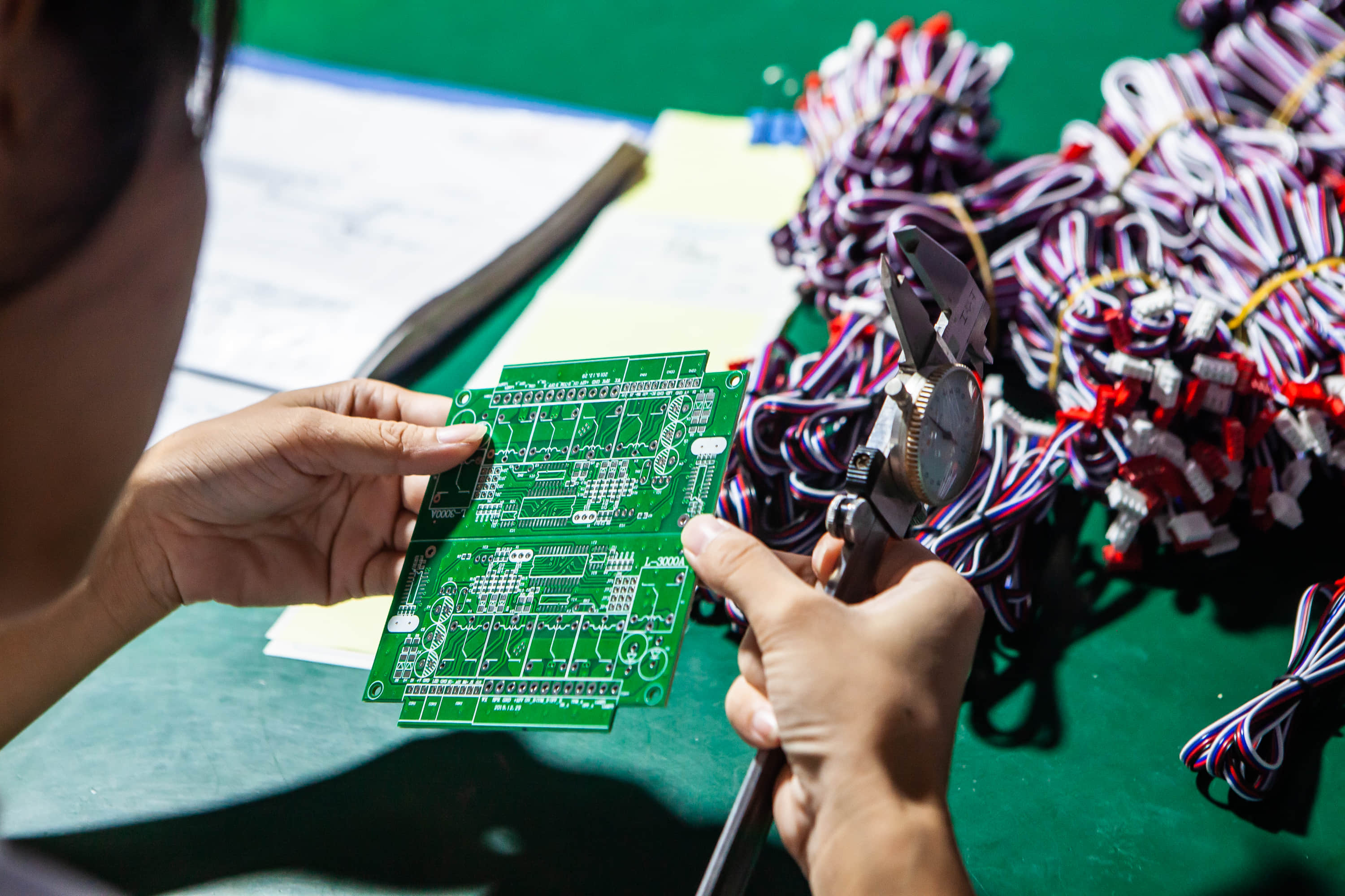 Quality inspection of NTO circuit boards