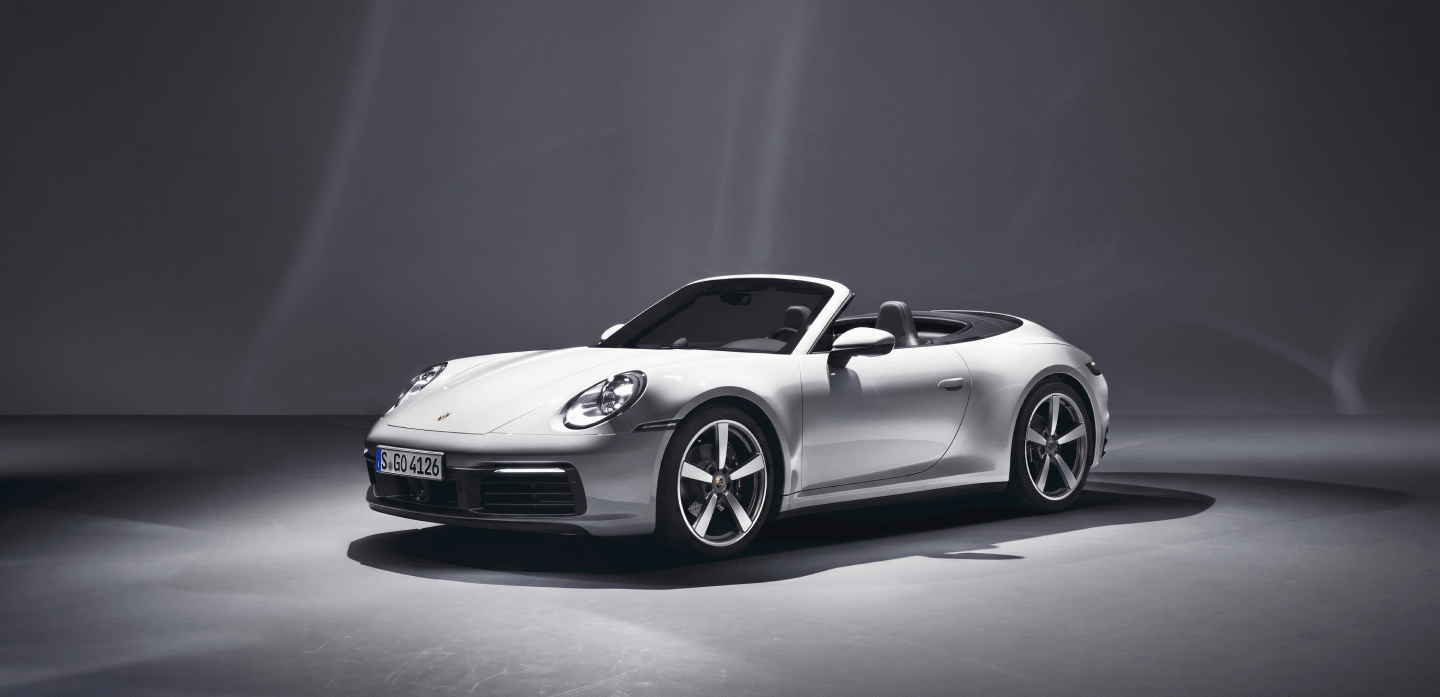 White sports car representing NTO smart vehicle solutions