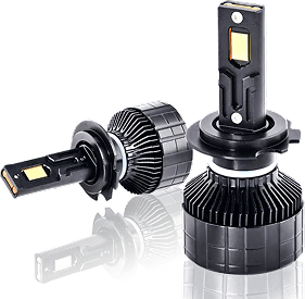 LED headlight upgrade bulbs